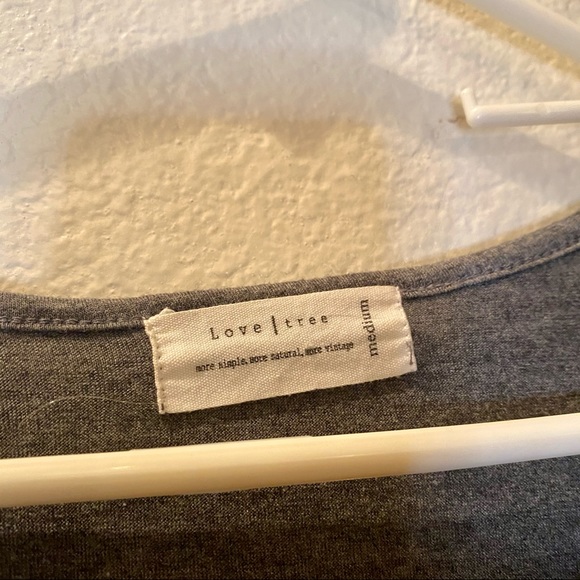 Love Tree Lace V-Neck Long-Sleeve Shirt - Picture 3 of 7